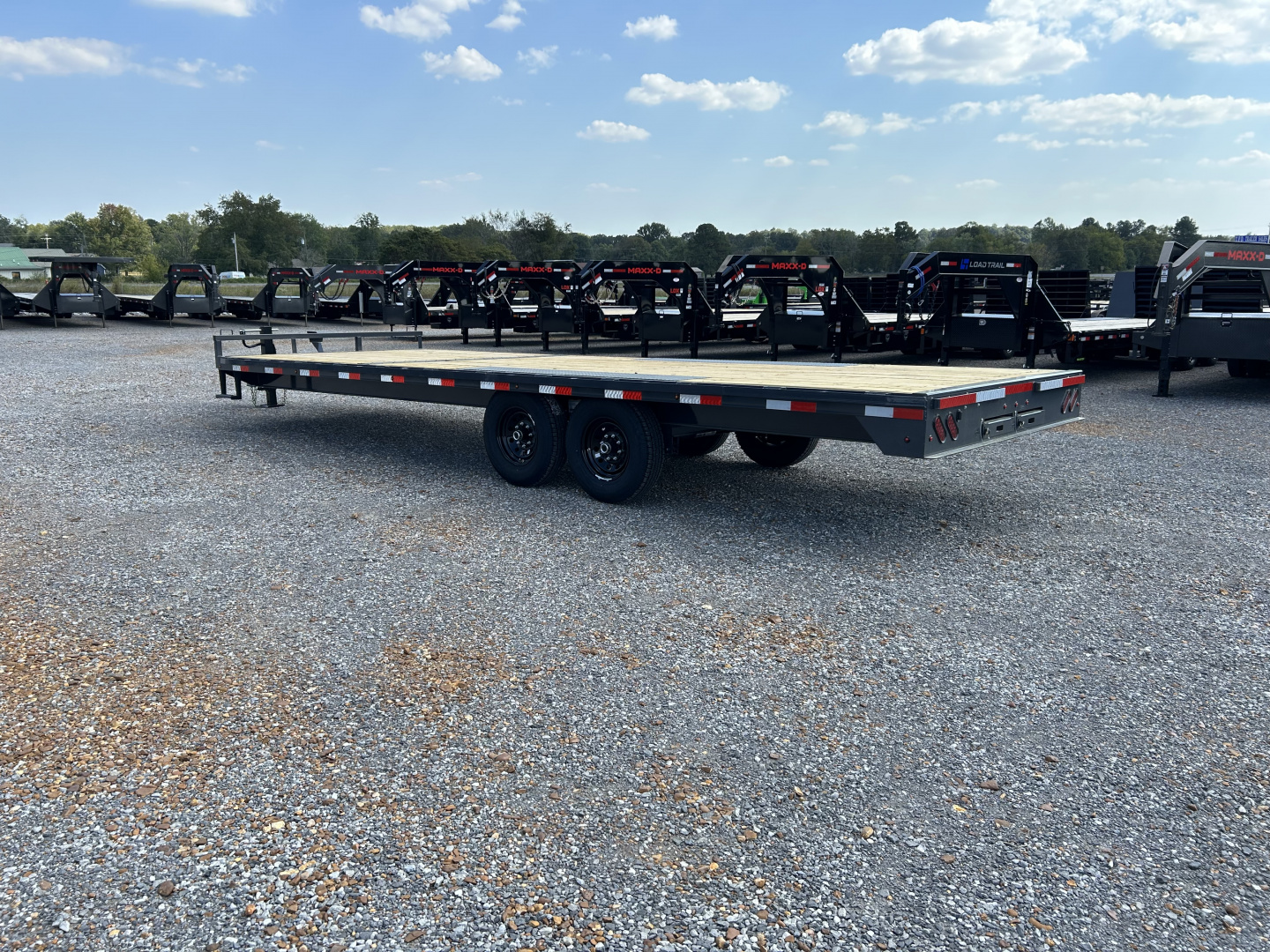 New 2026 Lamar 102" x 24' 14k Flatbed Trailer