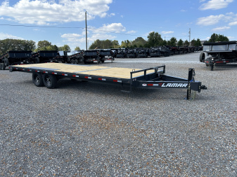 New 2026 Lamar 102  x 24' 14k Flatbed Trailer