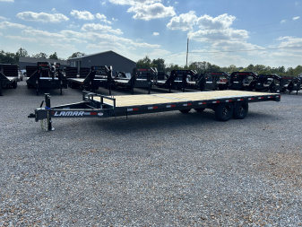 New 2026 Lamar 102" x 24' 14k Flatbed Trailer