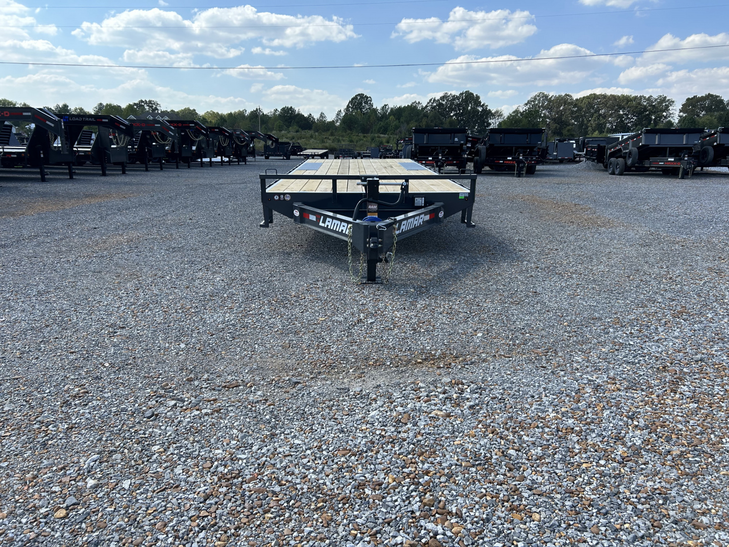New 2026 Lamar 102" x 24' 14k Flatbed Trailer