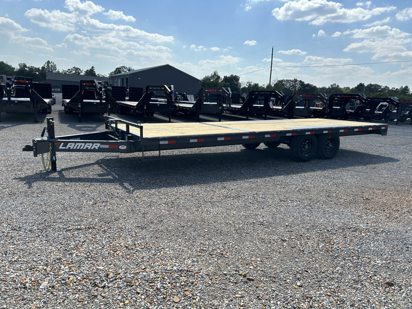 New 2026 Lamar 102" x 24' 14k Flatbed Trailer