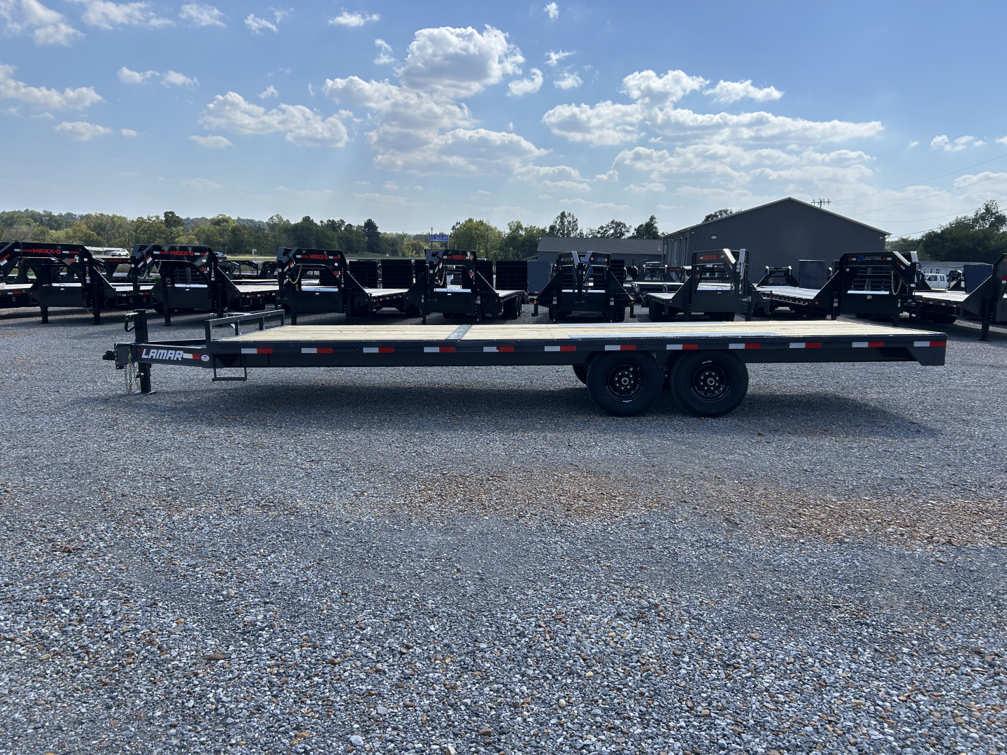 New 2026 Lamar 102" x 24' 14k Flatbed Trailer