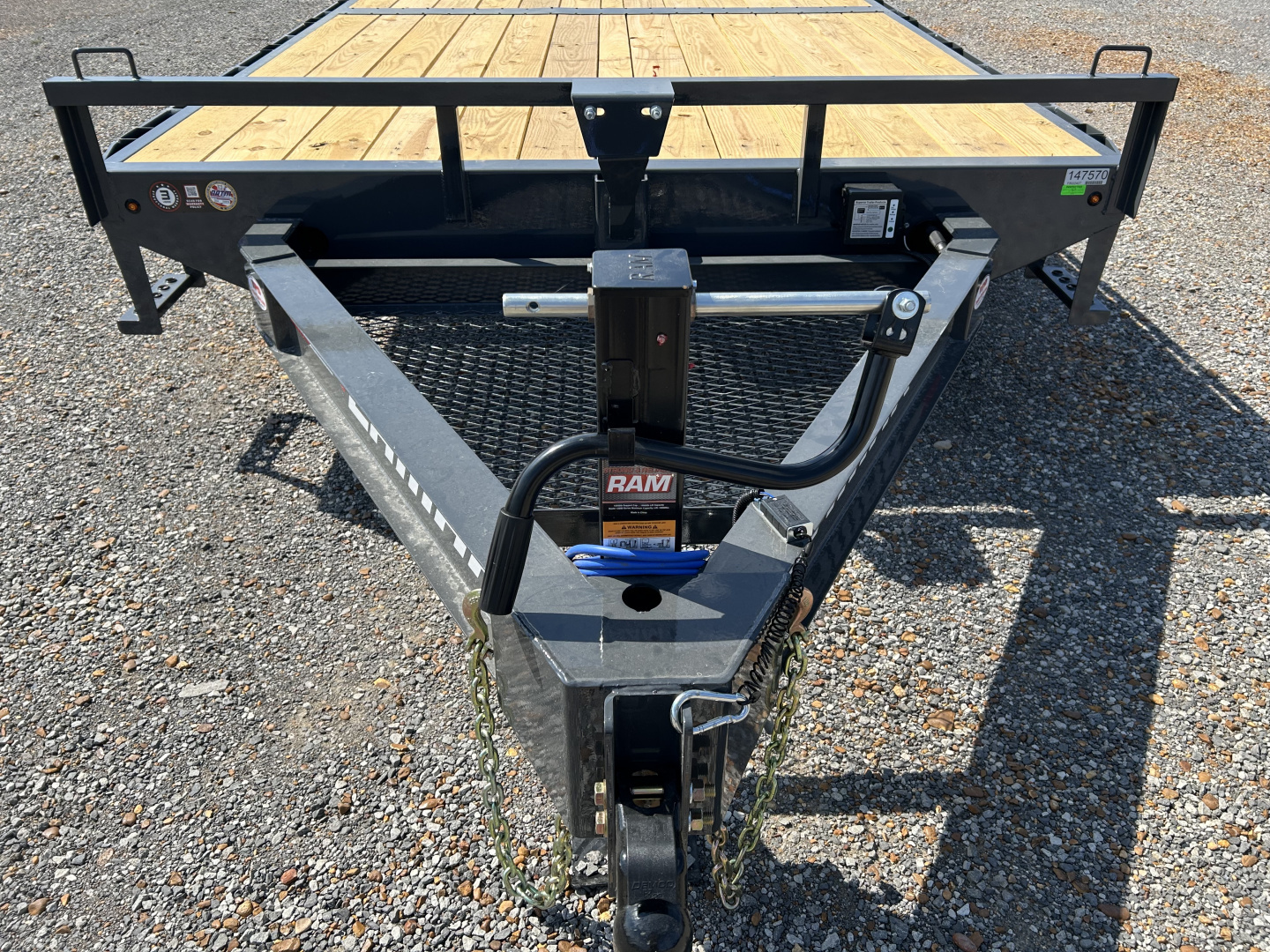 New 2026 Lamar 102" x 24' 14k Flatbed Trailer
