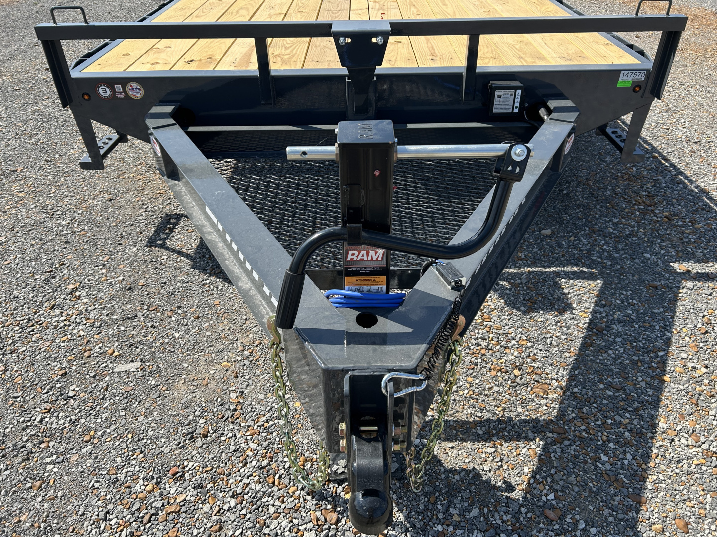 New 2026 Lamar 102" x 24' 14k Flatbed Trailer