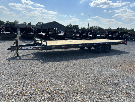 New 2026 Lamar 102" x 24' 14k Flatbed Trailer