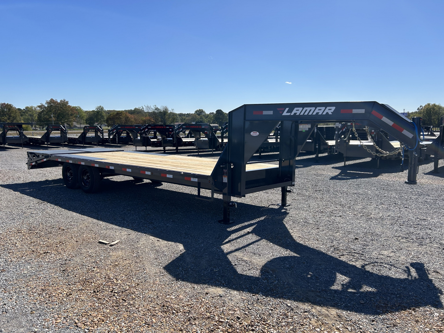 New 2026 Lamar 102" x 24' 14k Flatbed Trailer