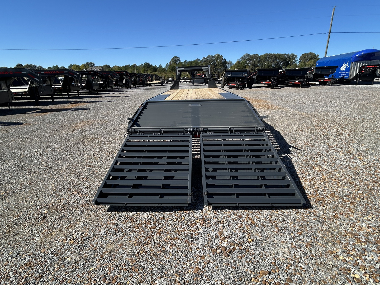 New 2026 Lamar 102" x 24' 14k Flatbed Trailer