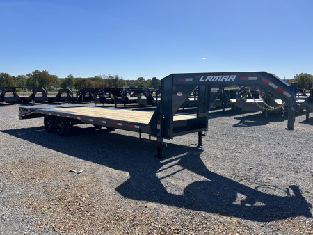 New 2026 Lamar 102  x 24' 14k Flatbed Trailer