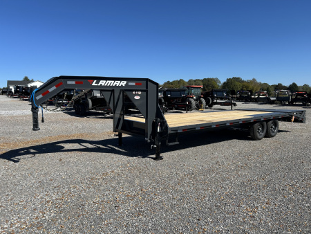 New 2026 Lamar 102" x 24' 14k Flatbed Trailer