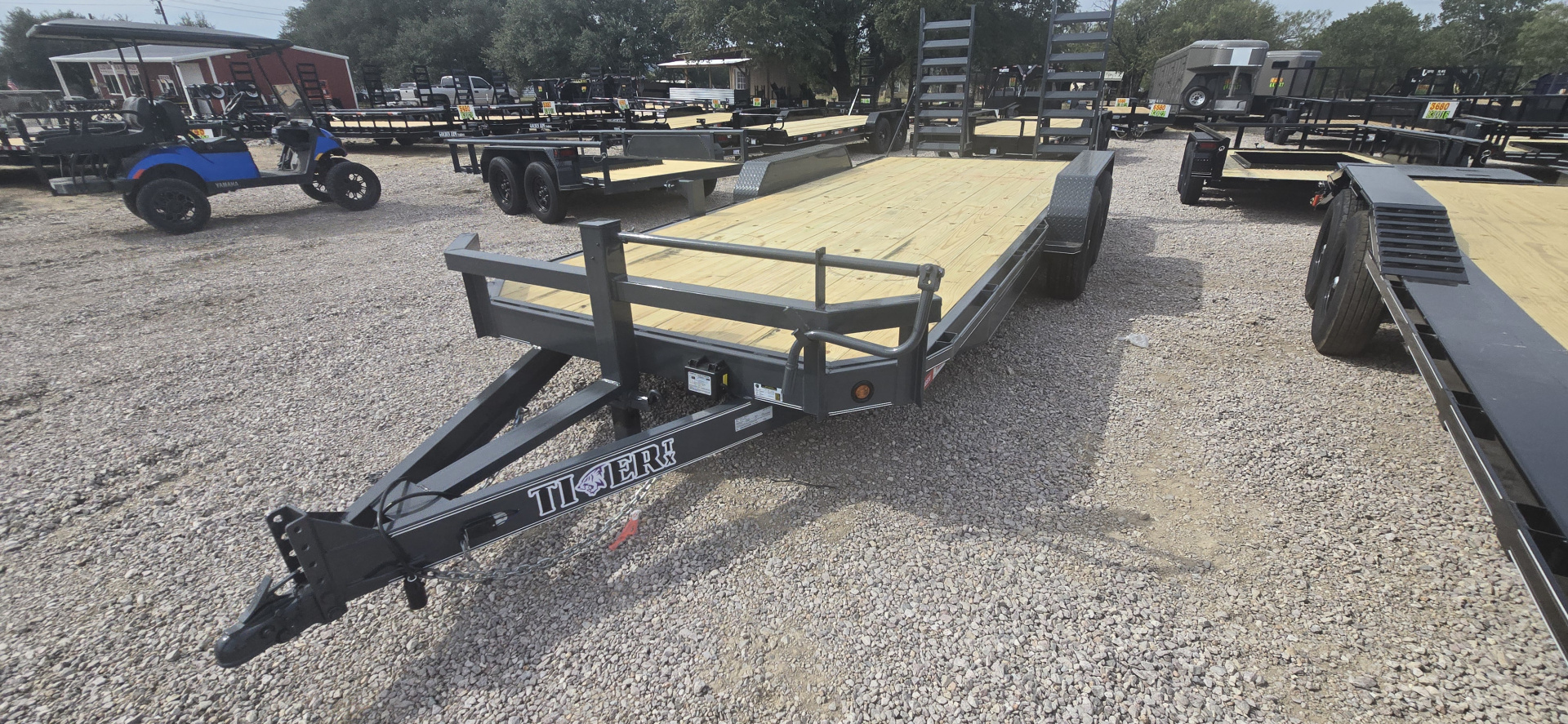 New 2025 Tiger -- 83 "X 20' Equipment Trailer