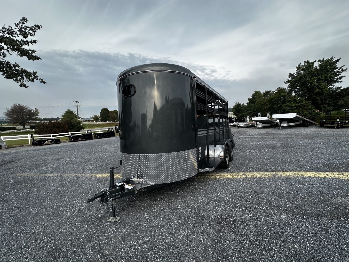 New 2026 Bee 16' Bumper Stock Trailer