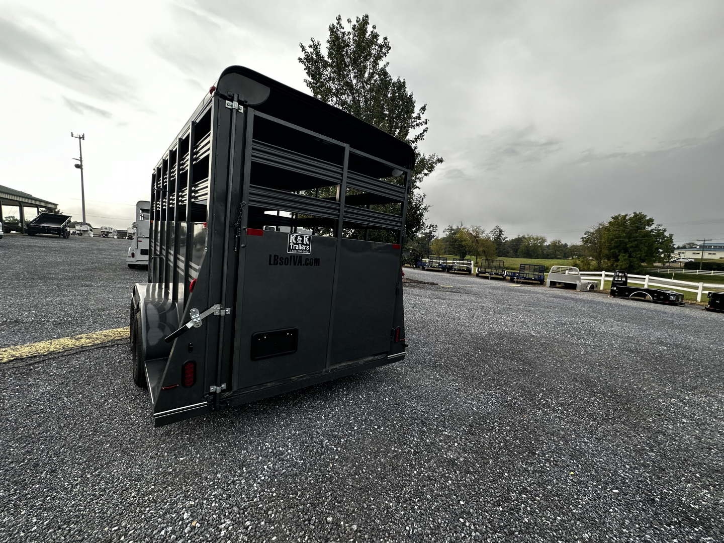 New 2026 Bee 16' Bumper Stock Trailer