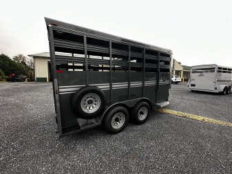 New 2026 Bee 16' Bumper Stock Trailer