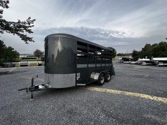 New 2026 Bee 16' Bumper Stock Trailer