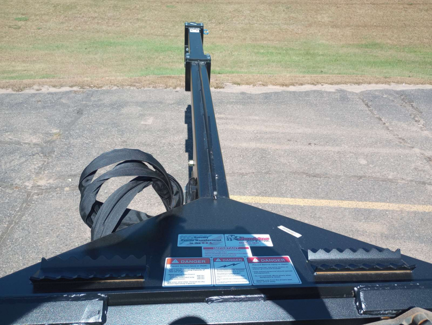 New 2025 Jenkins Iron and Steel Extendable Boom Attachment