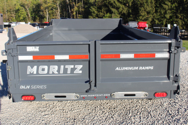 New 2026 Moritz 6' 10" x 14' Heavy Commercial DLH Series Dump Trailer - 14000# GVW