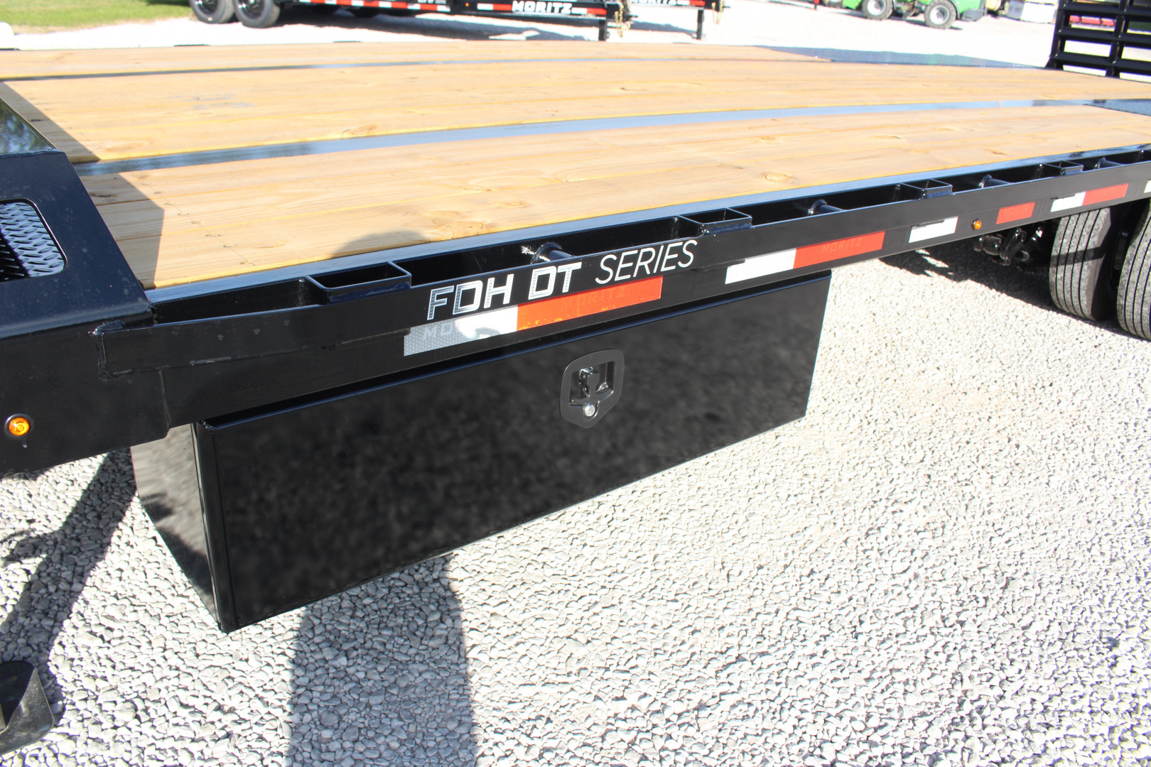 New 2026 Moritz FDPH DT 20' + 5' - Pintle Ring Deckover Equipment Trailer - 40000# GVW