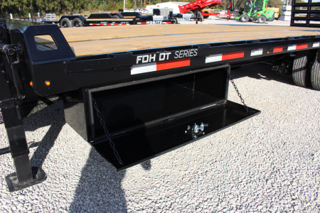 New 2026 Moritz FDPH DT 20' + 5' - Pintle Ring Deckover Equipment Trailer - 40000# GVW