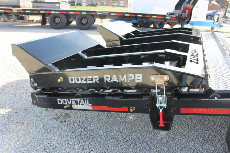 New 2026 Moritz FDPH DT 20' + 5' - Pintle Ring Deckover Equipment Trailer - 40000# GVW