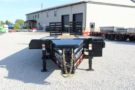 New 2026 Moritz FDPH DT 20' + 5' - Pintle Ring Deckover Equipment Trailer - 40000# GVW