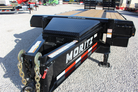 New 2026 Moritz FDPH DT 20' + 5' - Pintle Ring Deckover Equipment Trailer - 40000# GVW