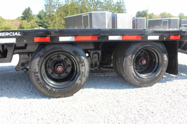 New 2026 Moritz FDPH DT 20' + 5' - Pintle Ring Deckover Equipment Trailer - 40000# GVW
