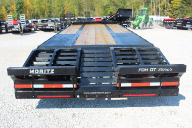 New 2026 Moritz FDPH DT 20' + 5' - Pintle Ring Deckover Equipment Trailer - 40000# GVW