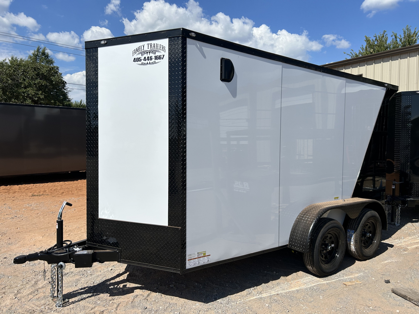 New 2025 Family Trailer 6x12 Tandem Axles Cargo / Enclosed Trailer