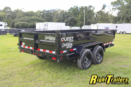 New 2026 7X14 PJ DUMP TRAILER