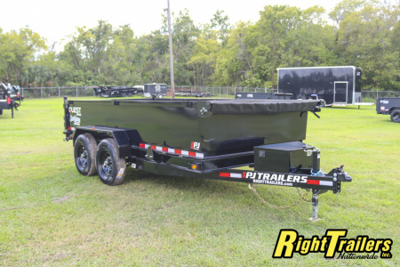 New 2026 7X14 PJ DUMP TRAILER