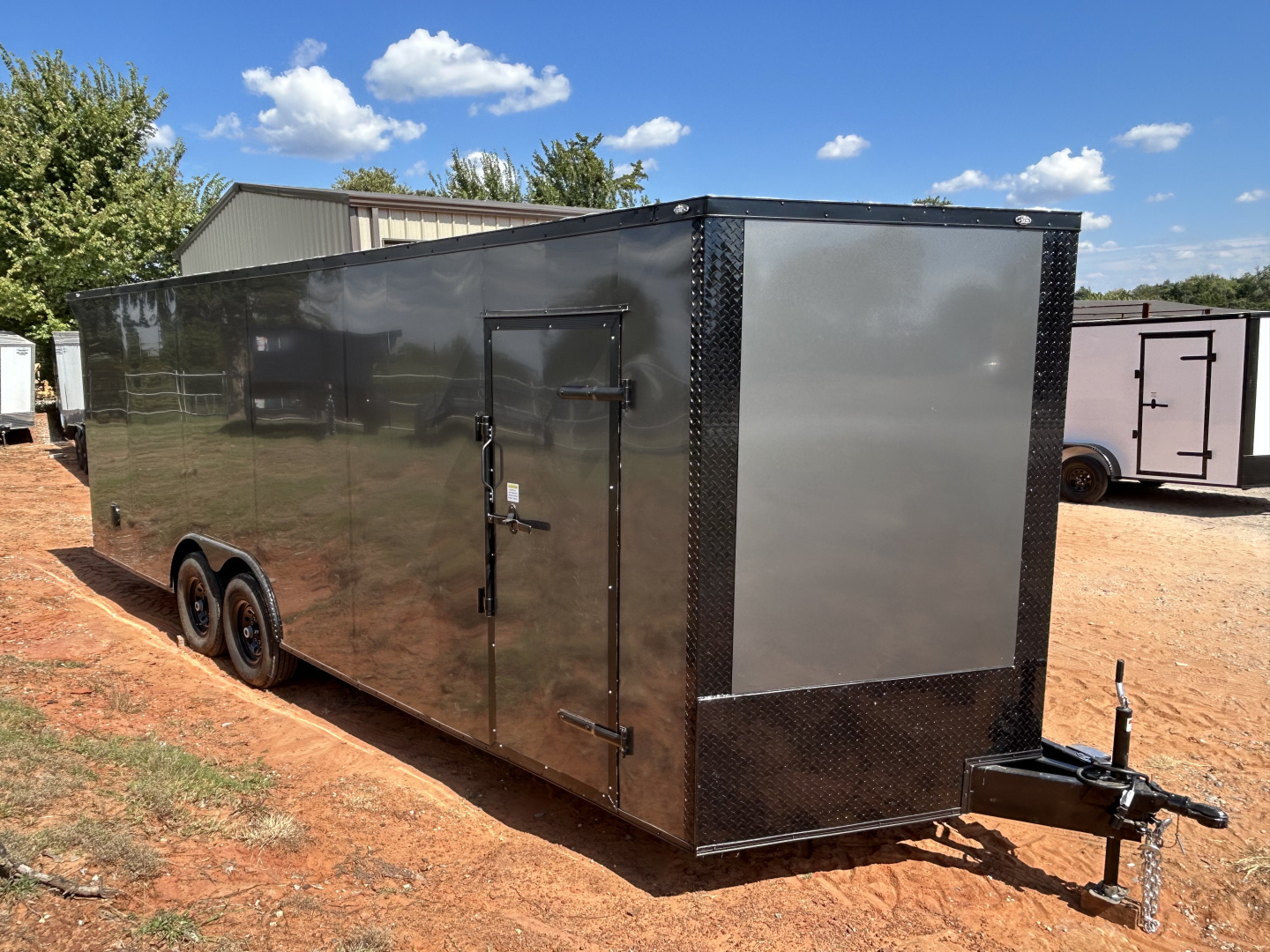 New 2025 Family Trailer 8.5x24 Tandem Axles(7K Drop Axles) Cargo / Enclosed Trailer