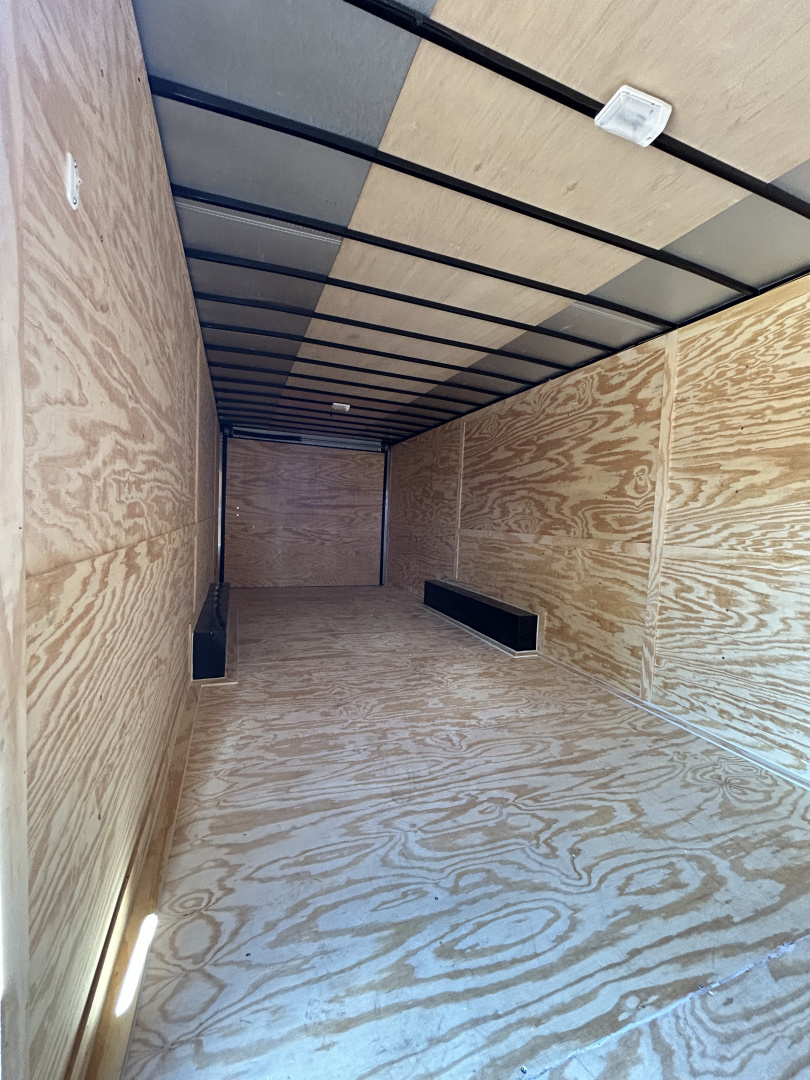 New 2025 Family Trailer 8.5x24 Tandem Axles(7K Drop Axles) Cargo / Enclosed Trailer