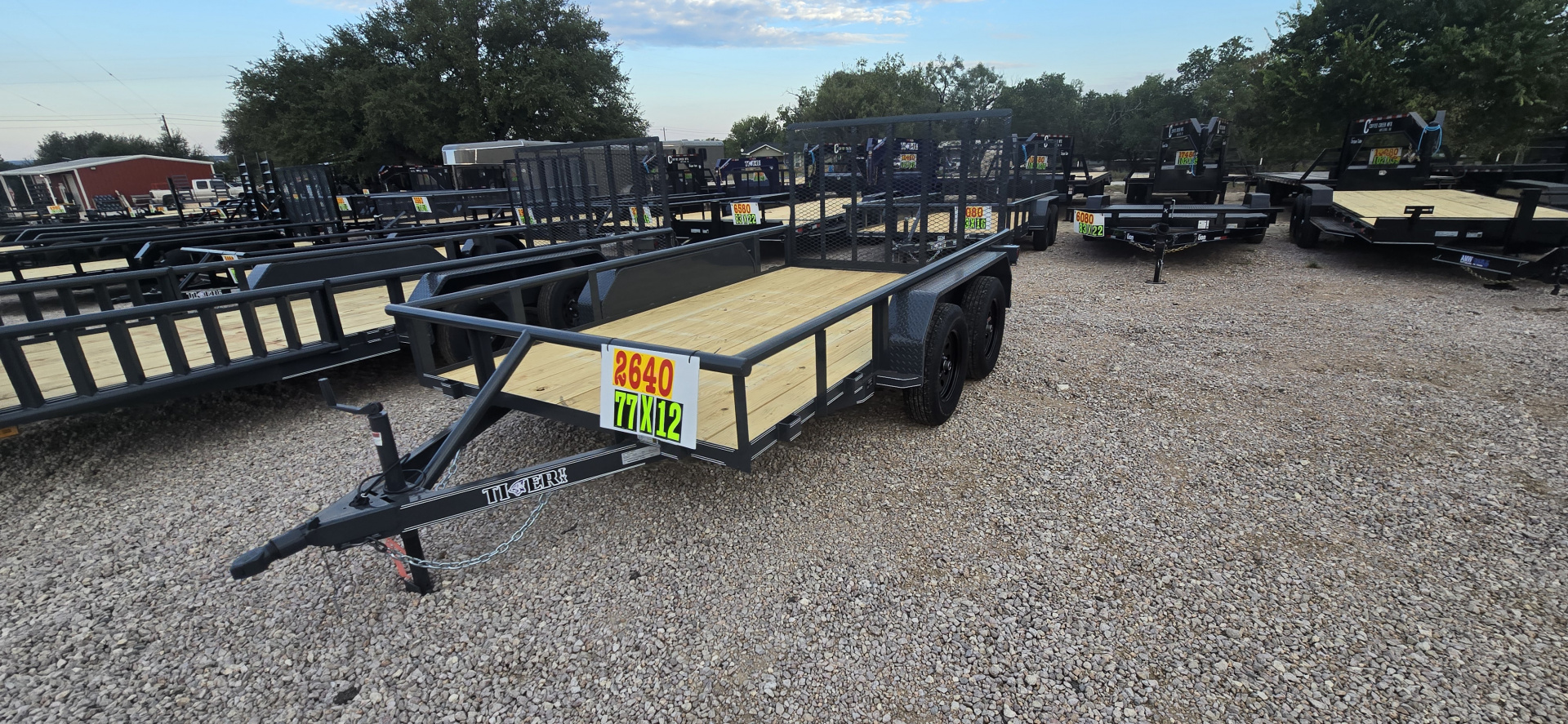 New 2025 - Tiger - 77x12 Utility Trailer