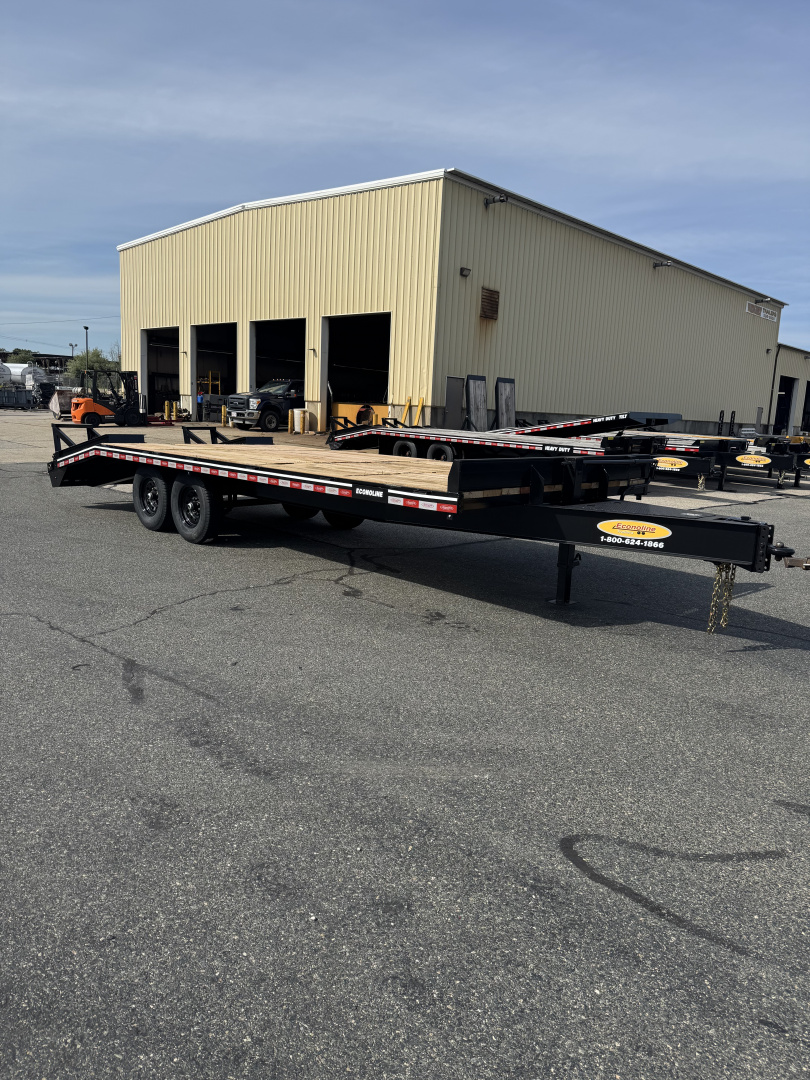 New 2026 Econoline 102"X18'+5' Deckover Equipment Trailer