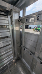 New 2026 EBY RUFF NECK 8 x 26 Gooseneck Aluminum Stock Trailer w/ Rolling Gate (COMING NOV!!!)