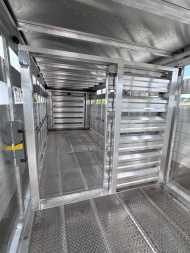 New 2026 EBY MAVERICK 24' Gooseneck Aluminum Stock Trailer w/ Rolling Gate (COMING NOV!!!)