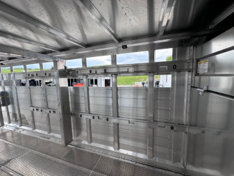 New 2026 EBY MAVERICK 24' Gooseneck Aluminum Stock Trailer w/ Rolling Gate (COMING NOV!!!)