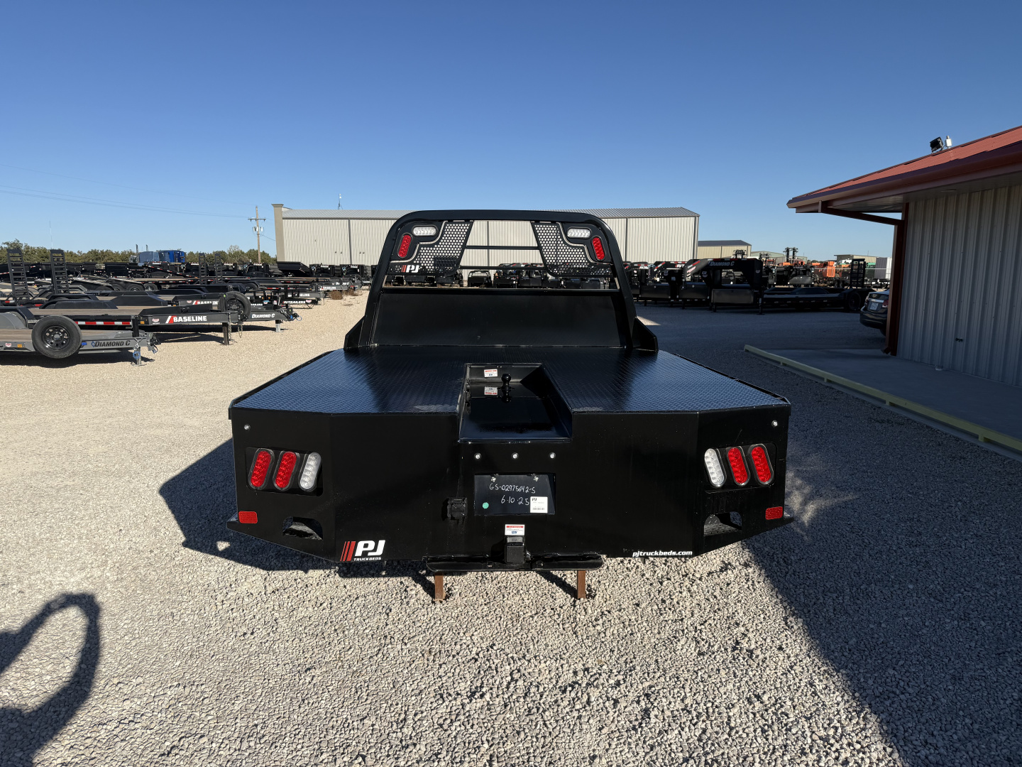 New Steel Skirted Flat Deck Body Truck Bed - GS