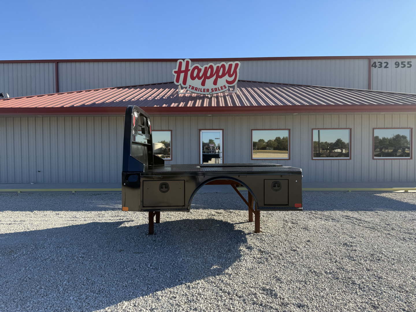 New Steel Skirted Flat Deck Body Truck Bed - GS