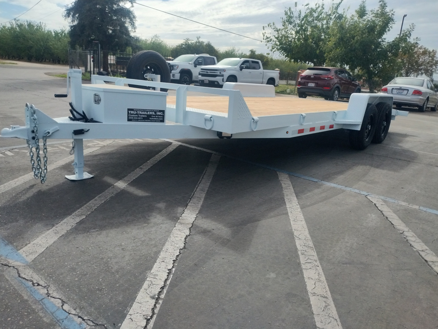 New 2025 TRU 7'x20' 10,000 pound Car / Racing Trailer