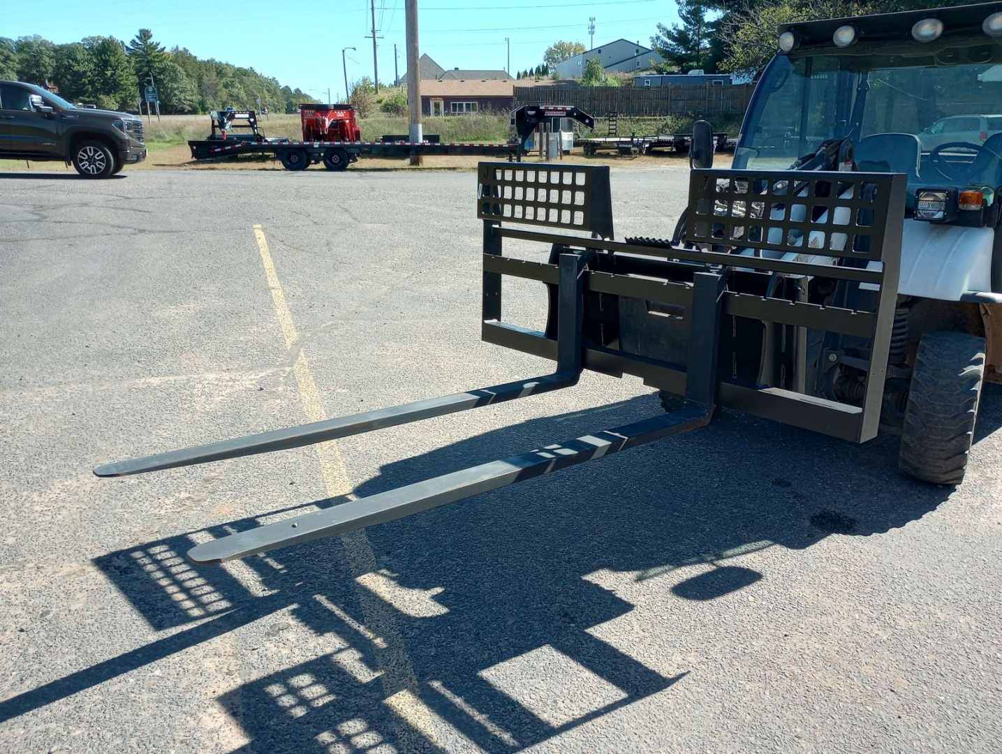 New 2025 Jenkins Iron and Steel 5'X5' Pallet Forks Attachment