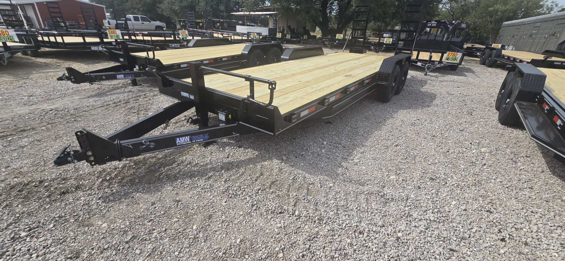 New 2025 AMW - Car Hauler / Equipment Trailer 83"x22'