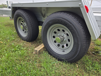 New 7' x 14' Trailex CT-8455EB "HYPERCAR" Anodized Aluminum Car Trailer, 7k GVWR ***11' Long Ramps, 84" Between Fenders,