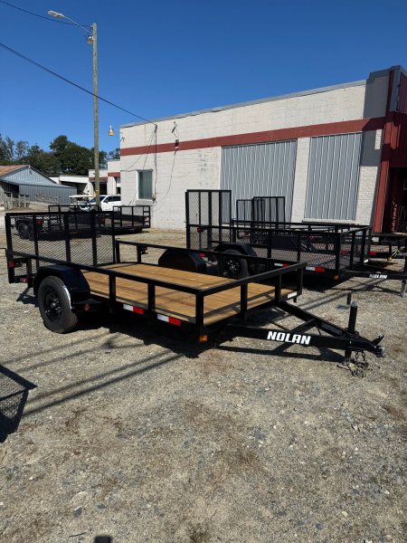 New 2025 Nolan Manufacturing NOL612SADOVE Utility Trailer