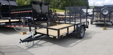 New 6 x 10 Sure-Trac Tube Top Utility Trailer 3k