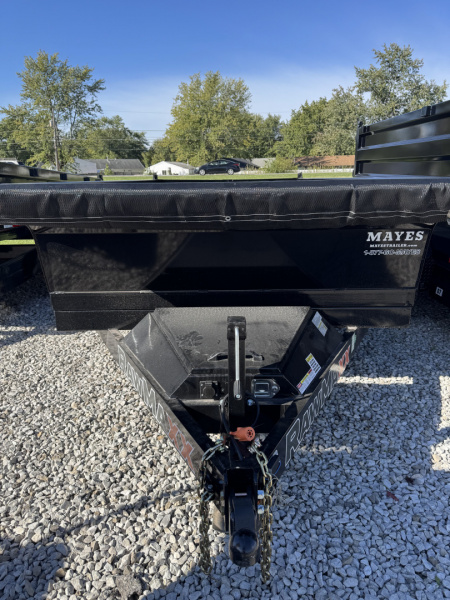 New 2026 RAWMAXX DUMP PKX14BP14K 83X14 TA 24  SIDES (GVW:14000) JET BLACK