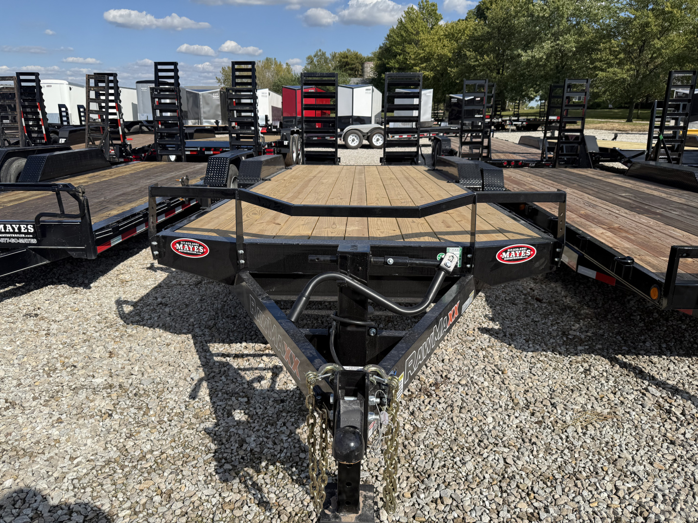 New 2026 RAWMAXX EQUIPMENT ECX20SP10K 83X20 TA CARHAULER (GVW:14000) JET BLACK