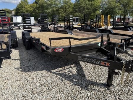 New 2026 RAWMAXX EQUIPMENT ECX20SP10K 83X20 TA CARHAULER (GVW:14000) JET BLACK