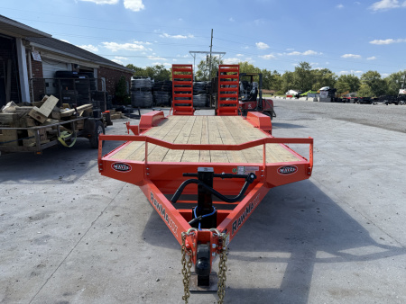 New 2026 RAWMAXX EQUIPMENT ECX20SP10K 83X20 TA CARHAULER (GVW:14000) CLASSIC ORANGE