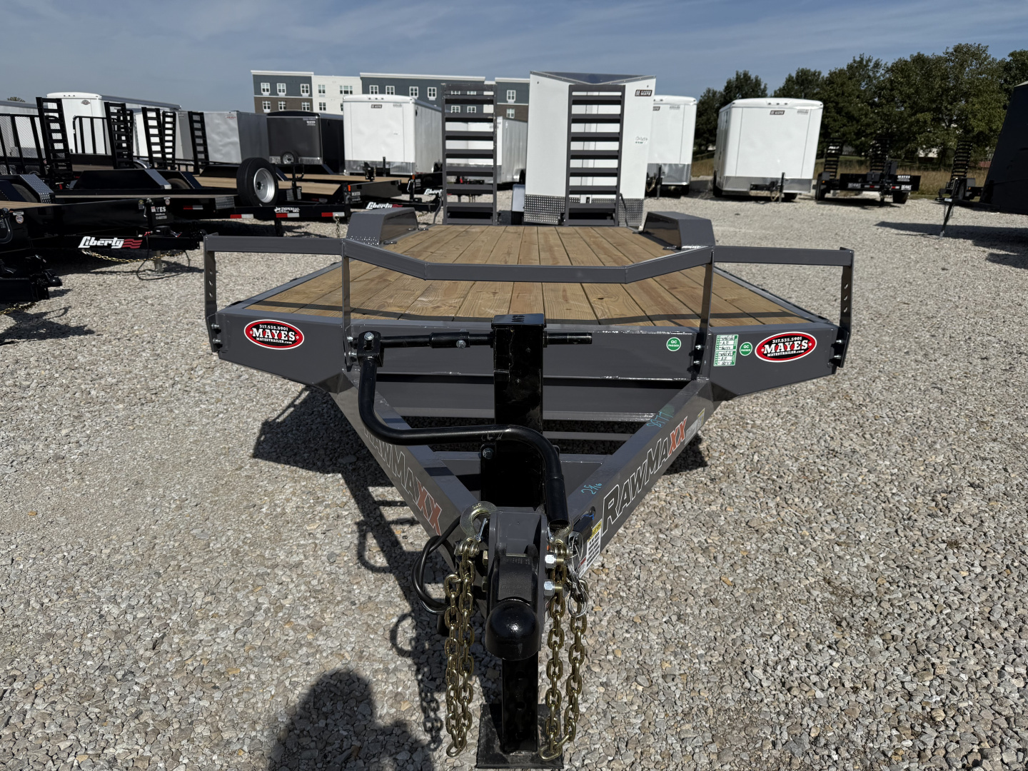 New 2026 RAWMAXX EQUIPMENT ECX20SP10K 83X20 TA CARHAULER (GVW:14000) SHADOW GRAY